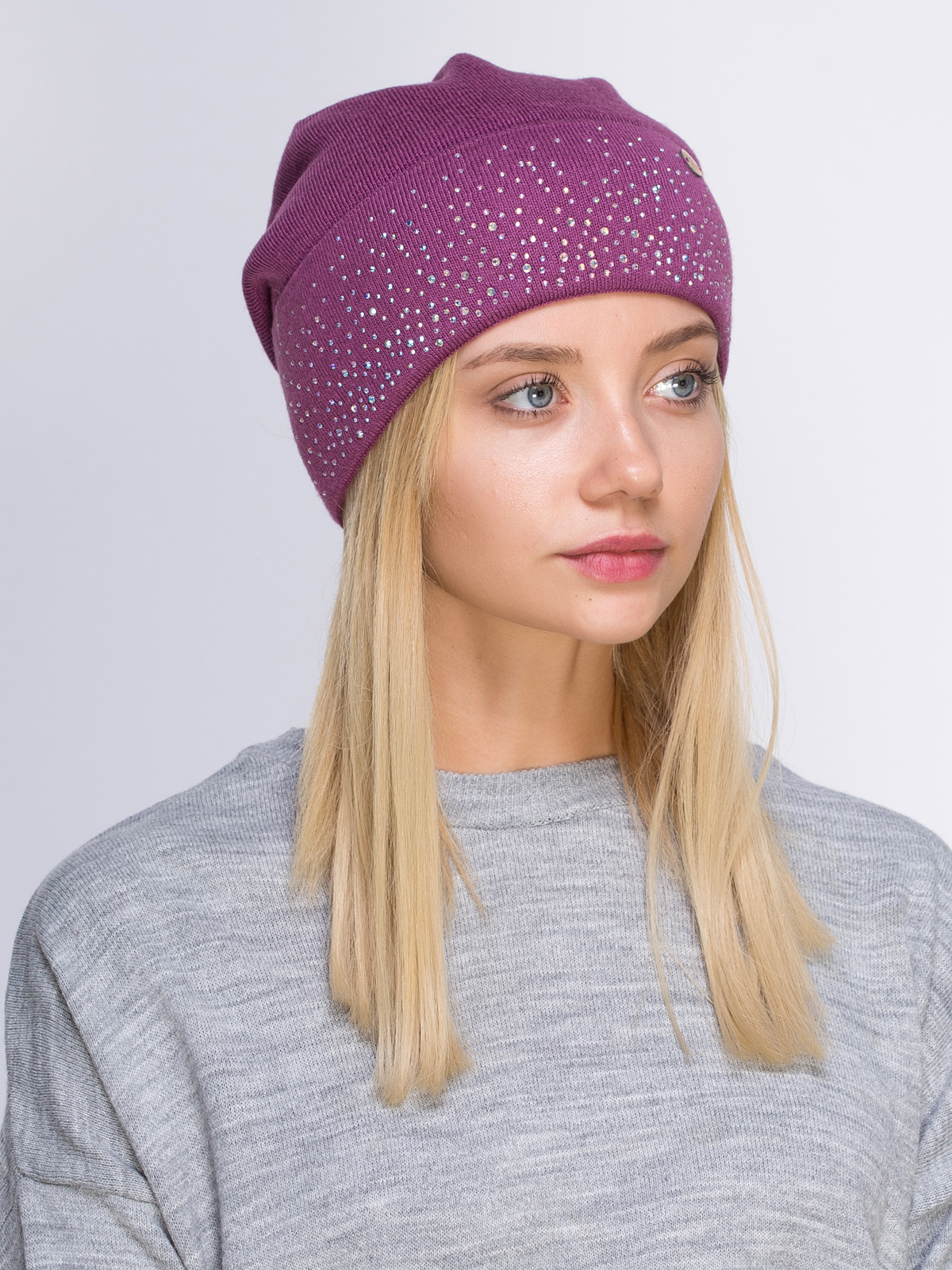 

Шапка Fashion Star 54-60 Фиолетовый 5500440
