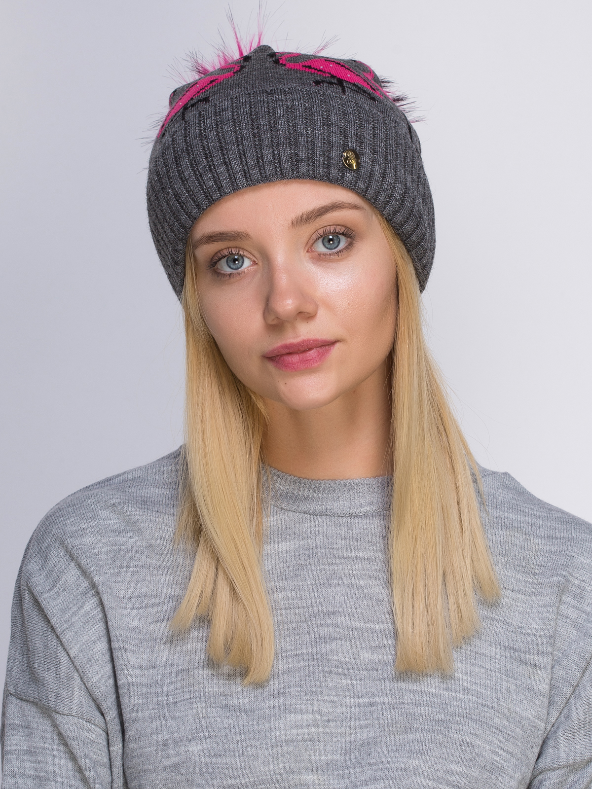 

Шапка Fashion Star 54-60 Тёмно-серый 5500467