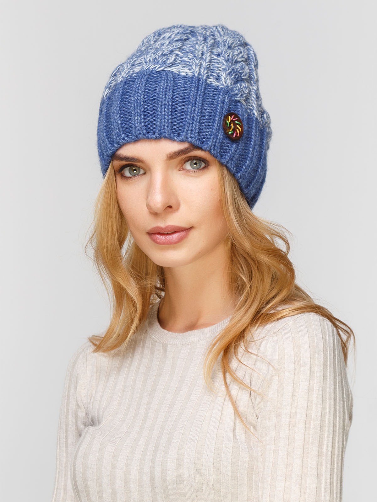 

Шапка Fashion Star 54-60 Джинсовый 5500707