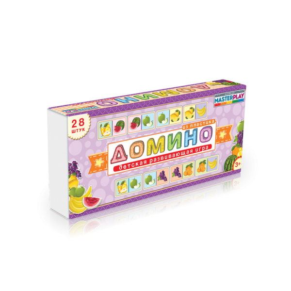 

Детская игра домино Colorplast "Фрукты" 1-092 165035