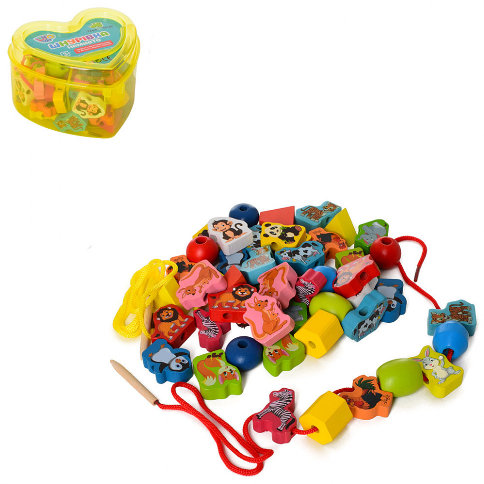 

Деревянная игра Limo Toy шнуровка MD 0344 90018