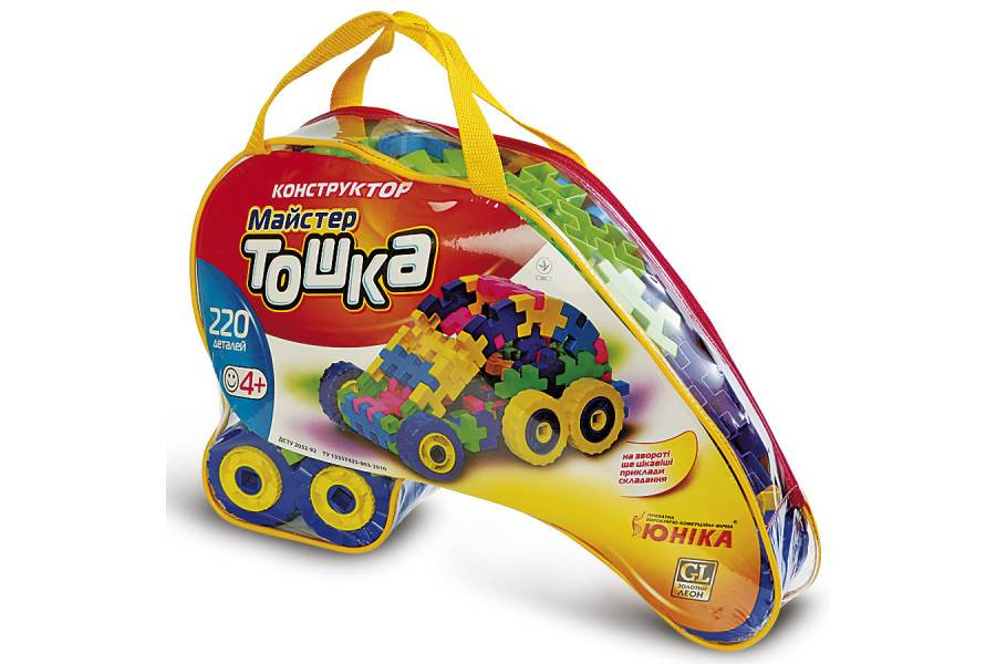 

Конструктор ЮНИКА «Мастер ТОШКА» (220 деталей) 80037UNK 89476