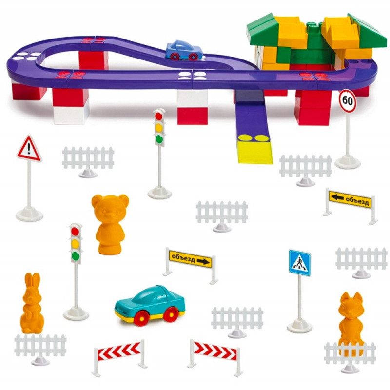 

Конструктор Colorplast "Орион" №5 100 деталей 1-215 164405
