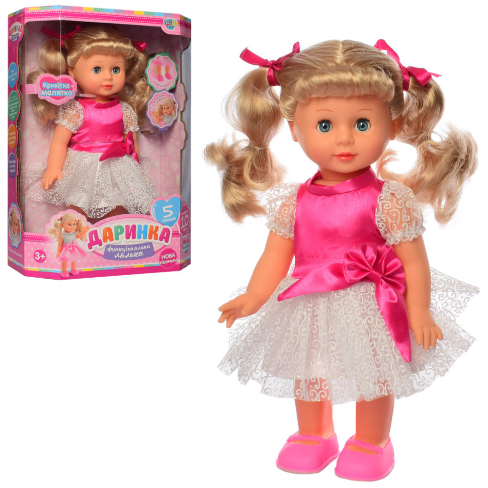 

Кукла Limo Toy интерактивная 32 см M 4161 UA 163382