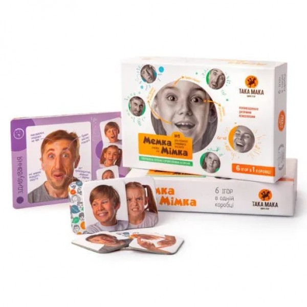 

Настольная игра Така Мака "Мемка Мімка 2" 960094 137345