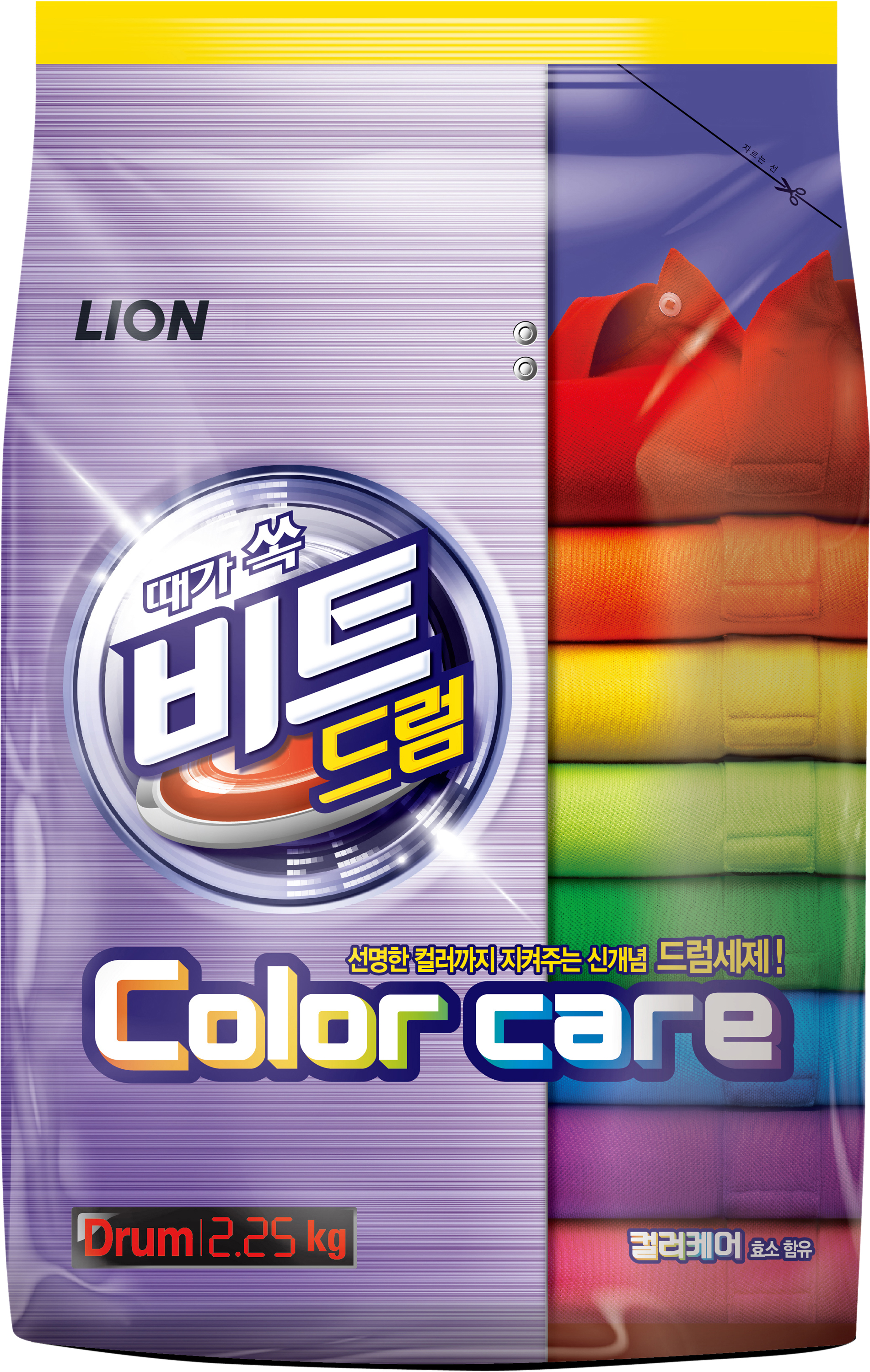 

Порошок для стирки Lion Beat Drum Color 2.25 кг