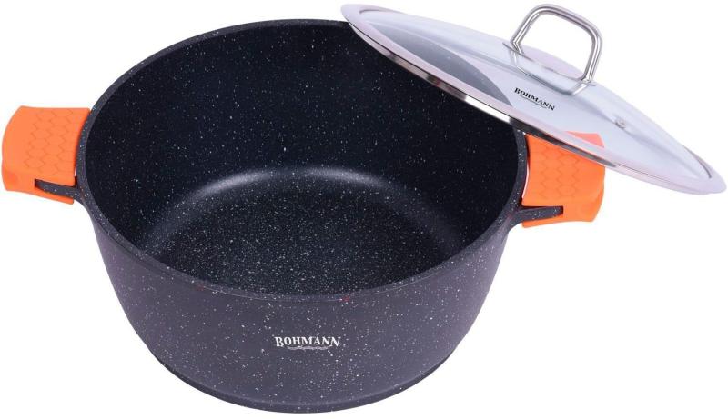 

Кастрюля с мраморным покрытием 13 л Bohmann BH 7350-36 MRB