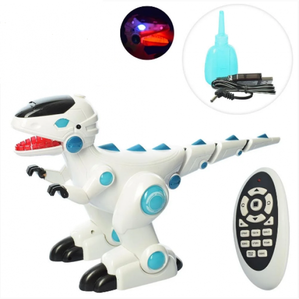 

Интерактивная игрушка Динозавр на радиоуправлении с звуковыми эффектами Happy Toys (28309)