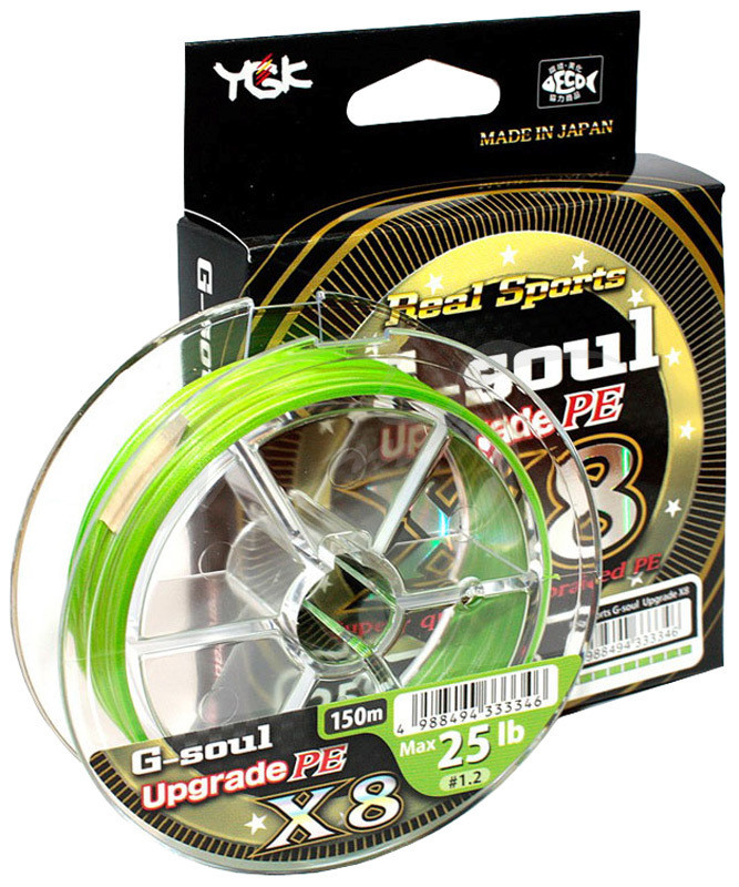 

Шнур YGK G-Soul X8 Upgrade 150m №1.2/25lb