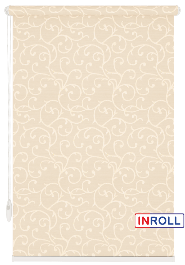 

Ролета тканевая INROLL Есо-Mini 122,5х165 см Akant Кремово-розовый 2070