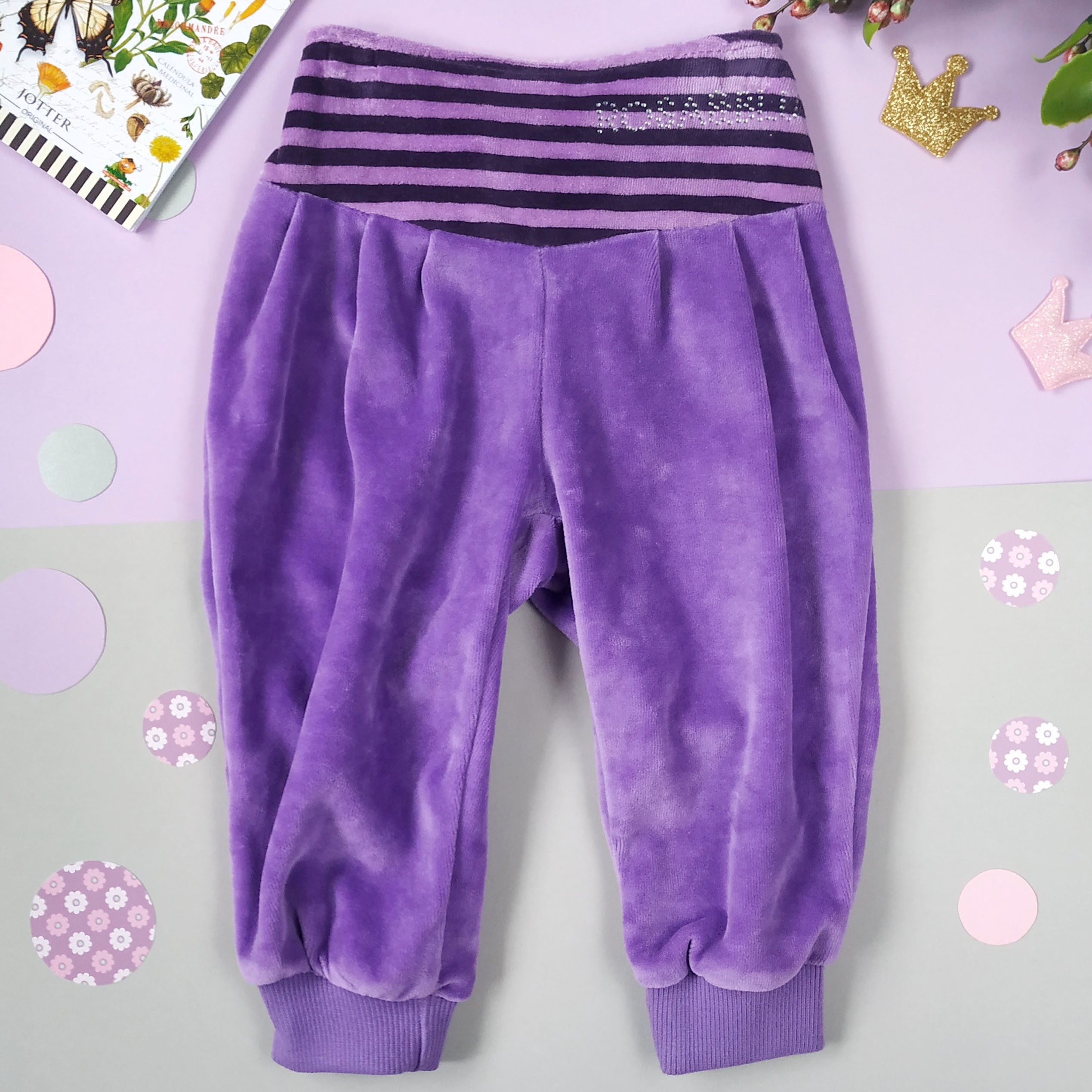 

Брюки Kids Planet BI041 86 см Сиреневый