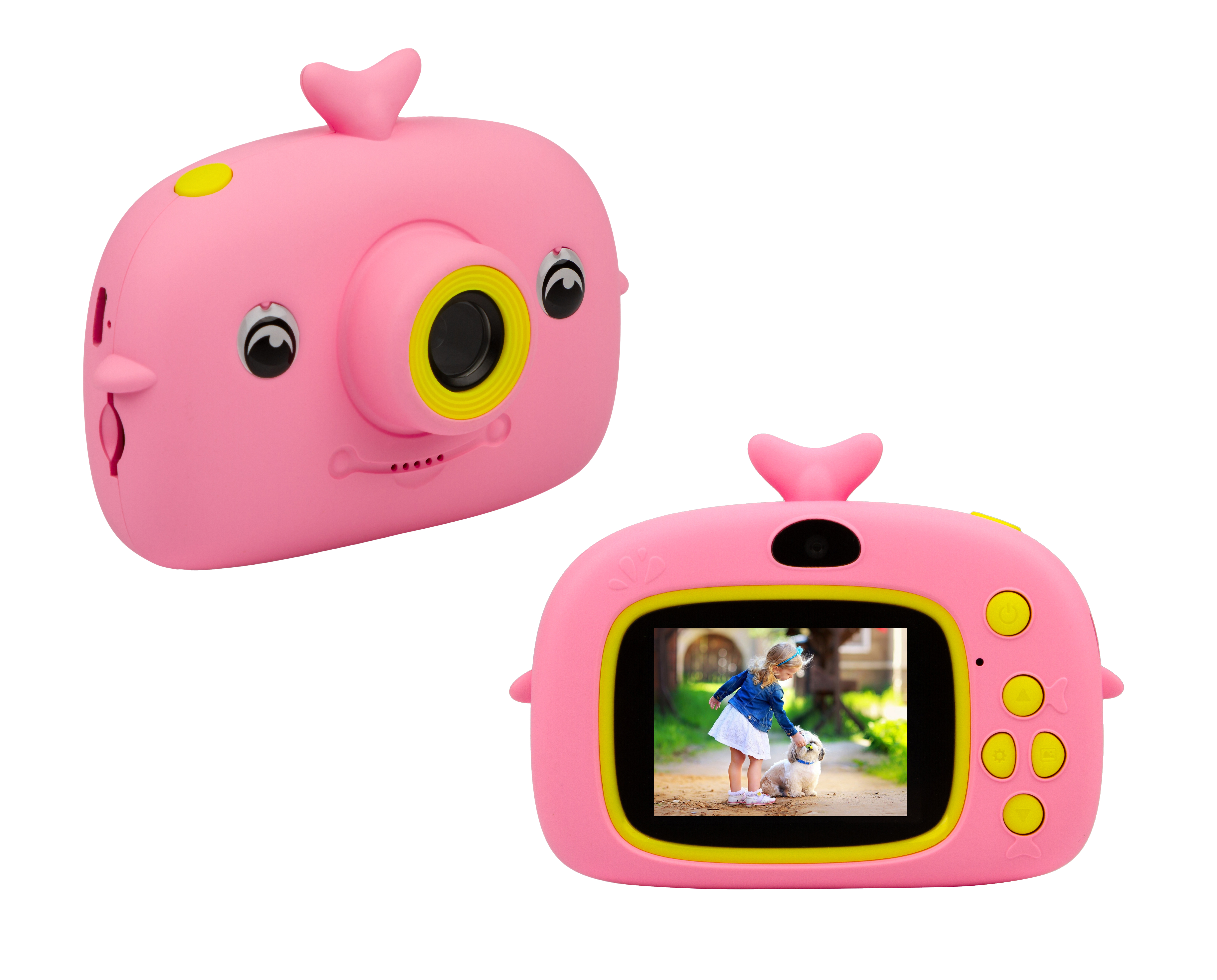 

Цифровой детский фотоаппарат ATOMIX Flix 11 TWO CAMERAS 20MP 1080p pink