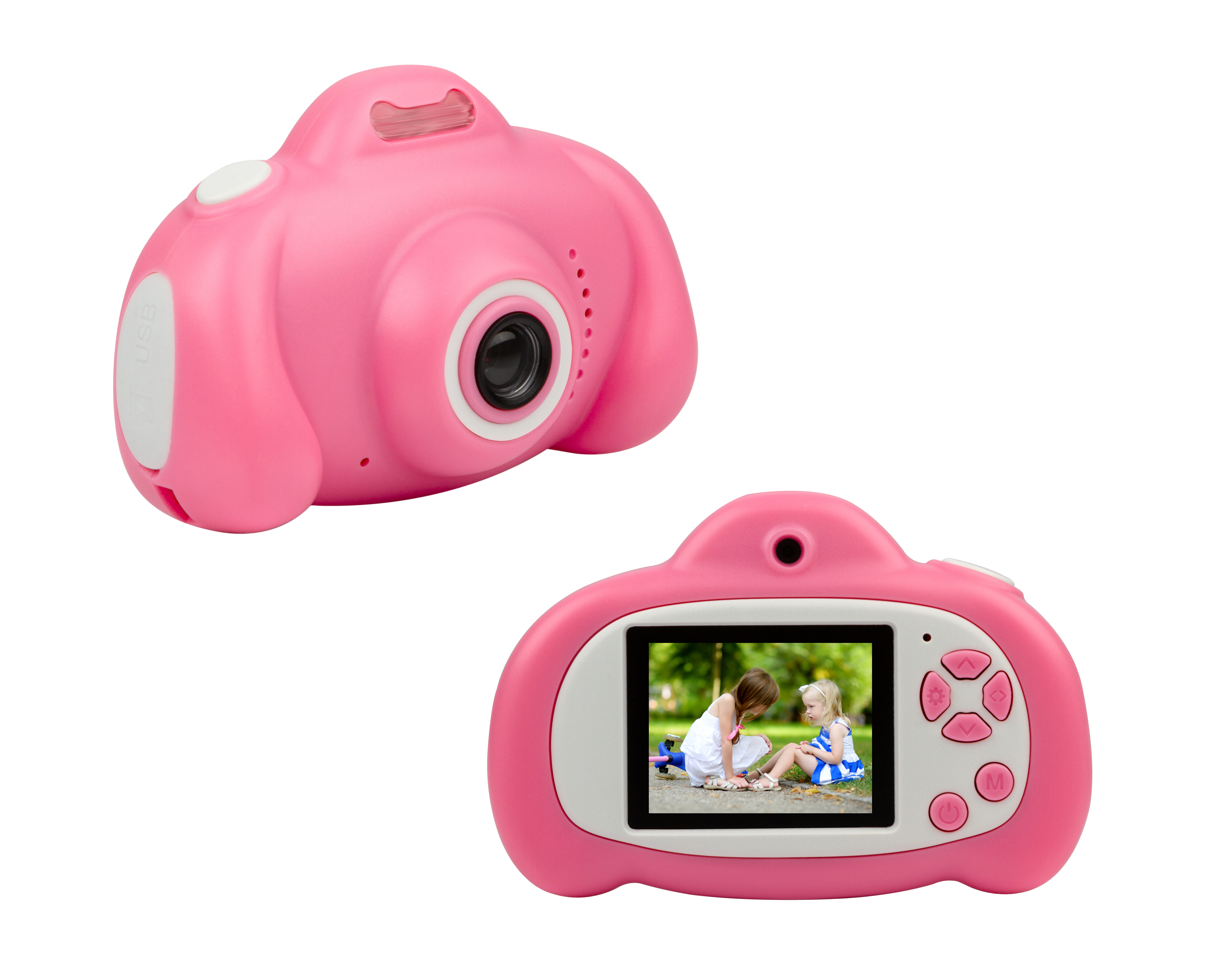 

Цифровой детский фотоаппарат ATRIX TIKTOKER 10 LED DUAL CAM 20MP 1080p pink