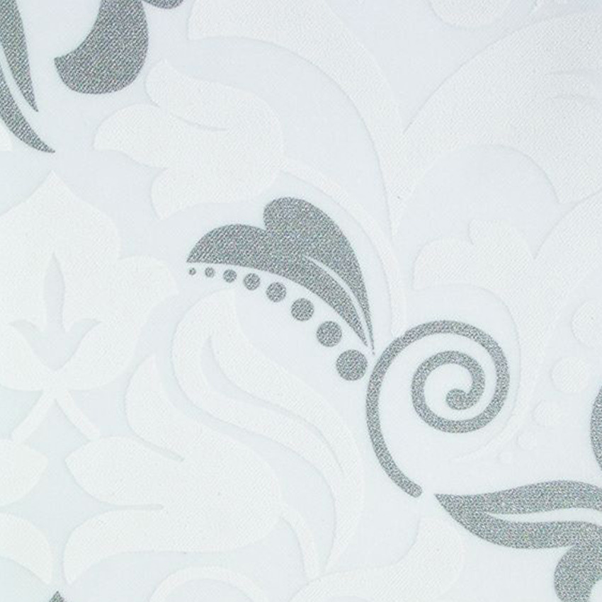 

Рулонная штора RolDecor Стандарт Barocco 57x150 см Серебряная SBV0968-57
