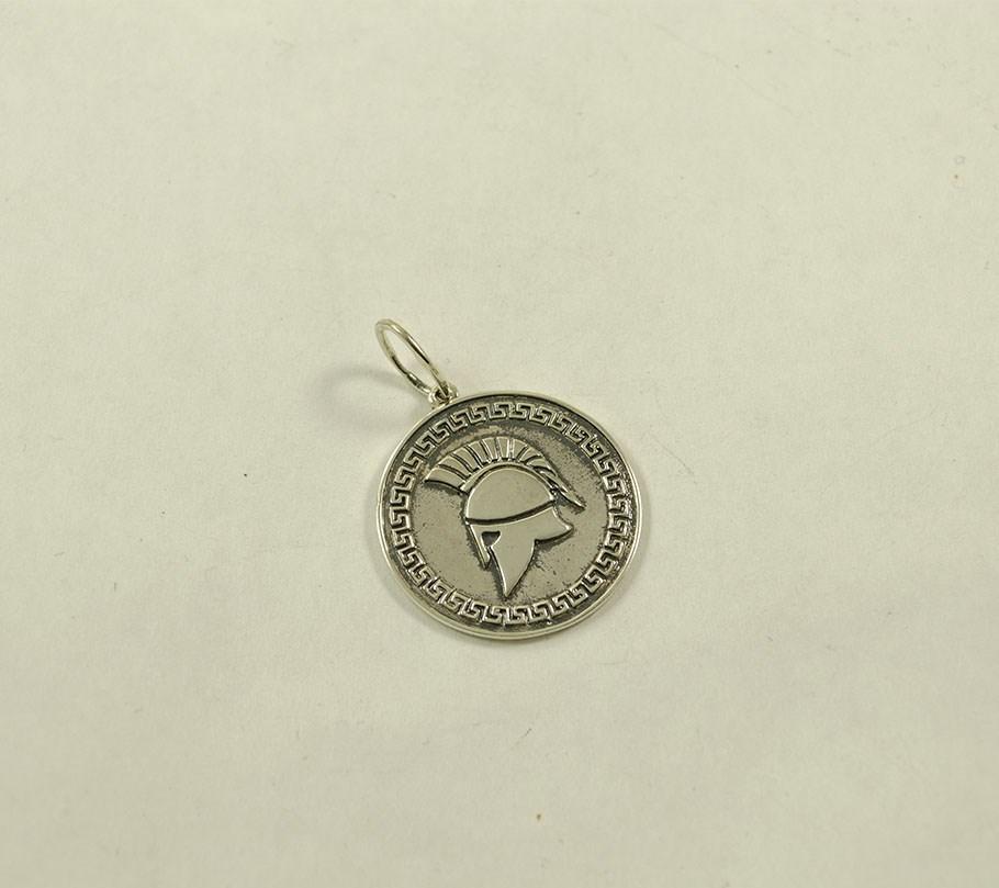 

Кулон спартанский шлем Maxi Silver 8967
