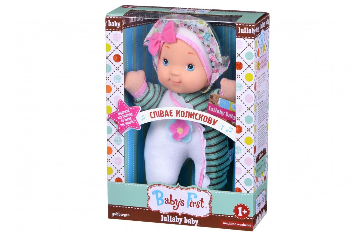 

Игрушечный пупсик с музыкой для деток от 1 года Baby’s First Lullaby Baby Колыбельная 33см (71290-2)