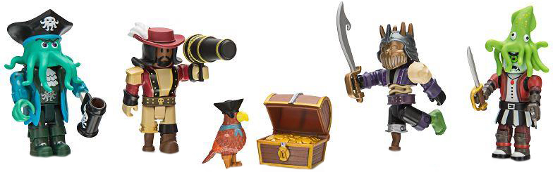 

Набор игровых фигурок Roblox Jazwares коллекционных Mix & Match Set Pirate Showdown 8 см 4 шт (ROB0212)