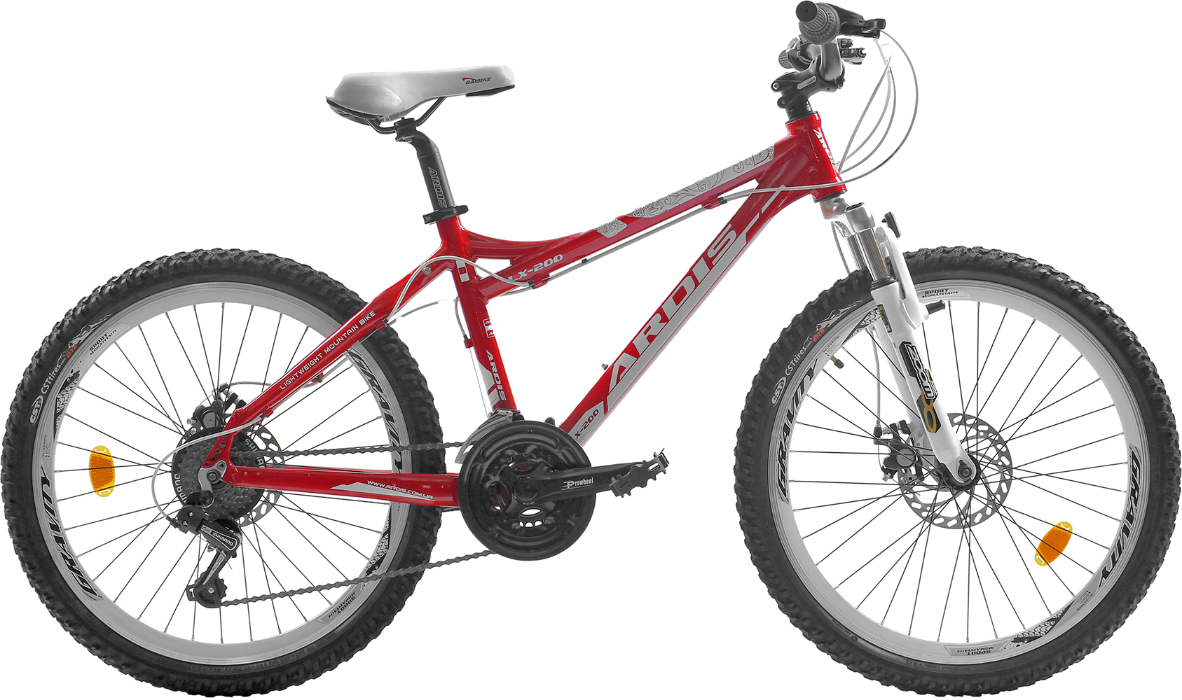 

Велосипед Ardis LX200 Eco 24" 15" 2020 Красный с белым (01333)