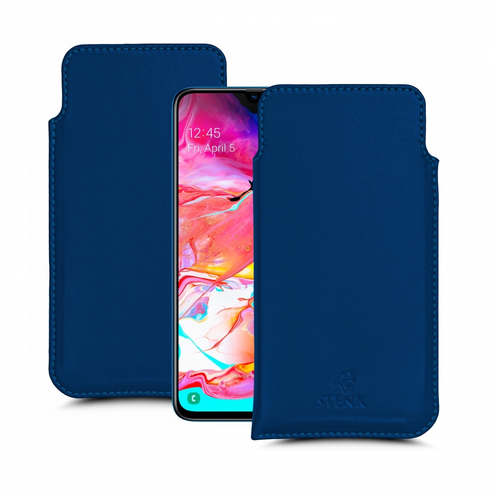 

Футляр Stenk Elegance для Samsung Galaxy A70 Синий