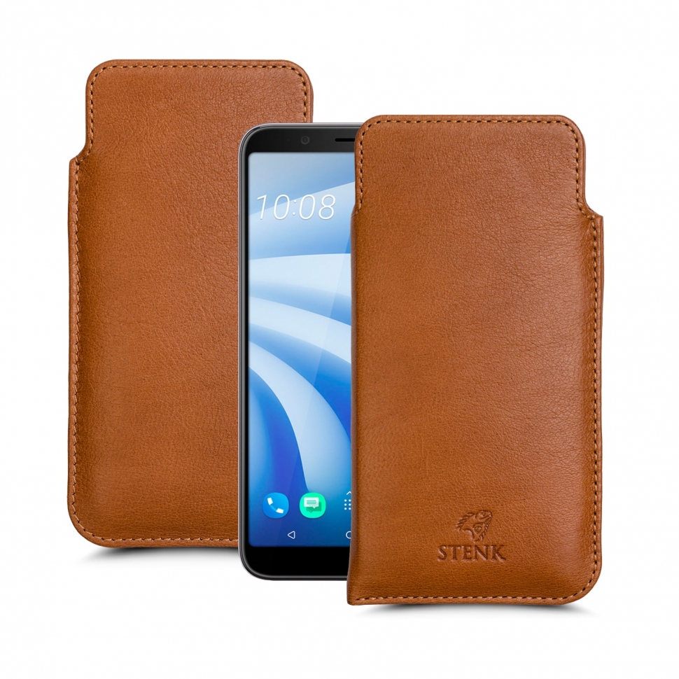 

Футляр Stenk Elegance для HTC U12 Life Camel