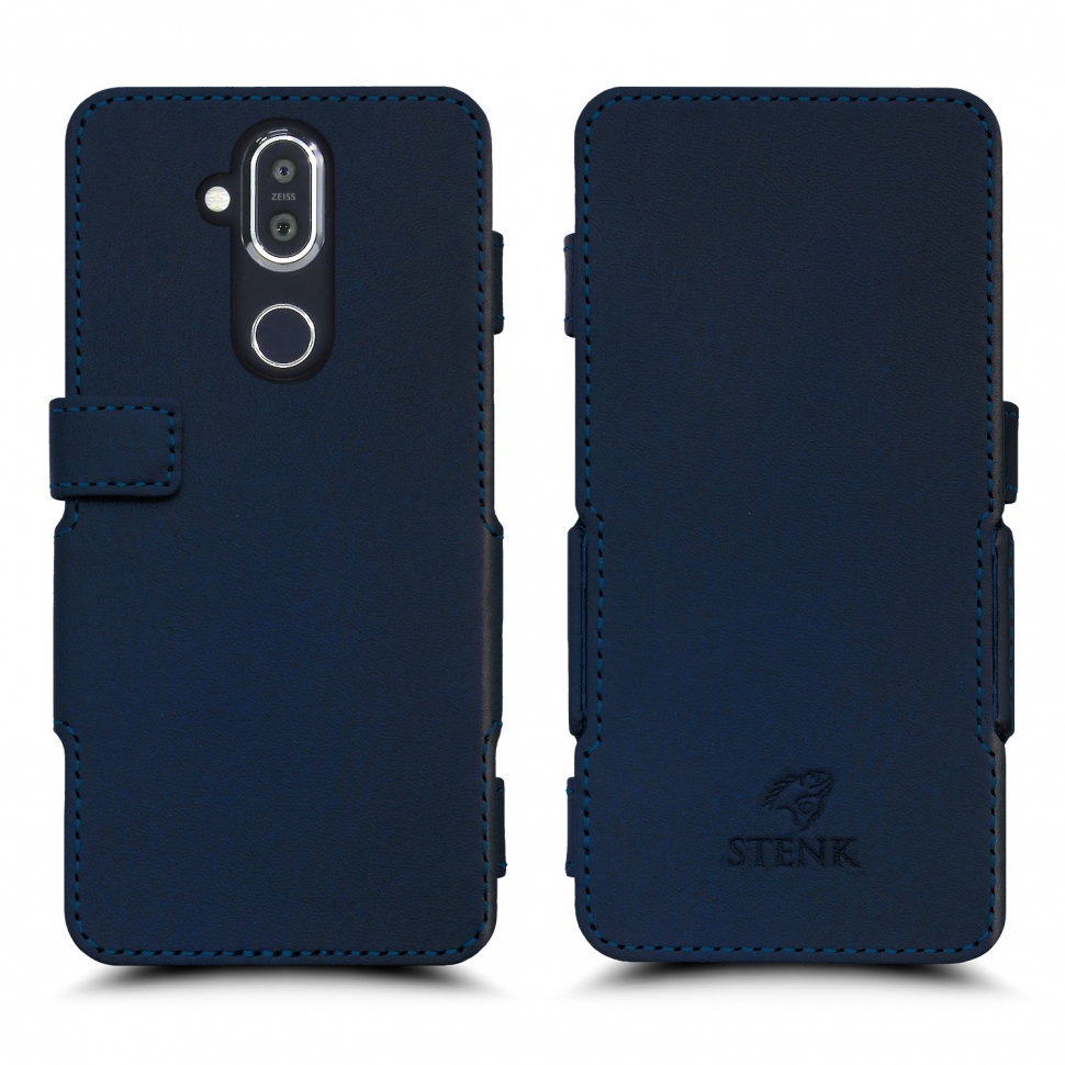 

Чехол книжка Stenk Prime для Nokia 8.1 Синий