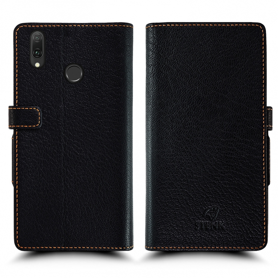 

Чехол книжка Stenk Wallet для Huawei Y9 (2019) Чёрный