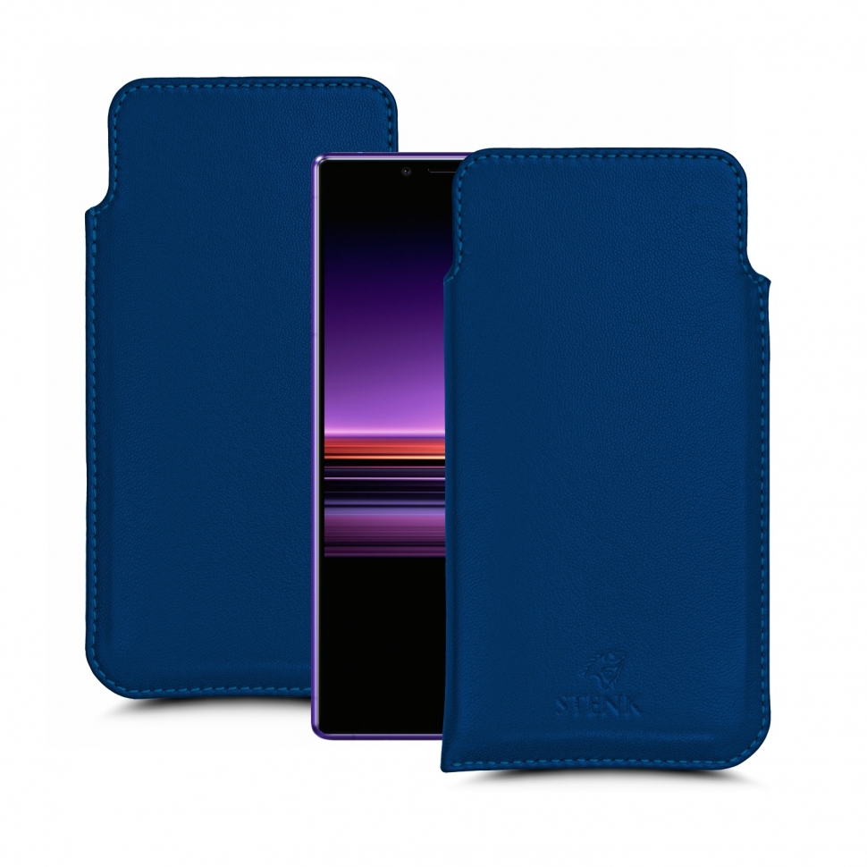 

Футляр Stenk Elegance для Sony Xperia 1 Синий