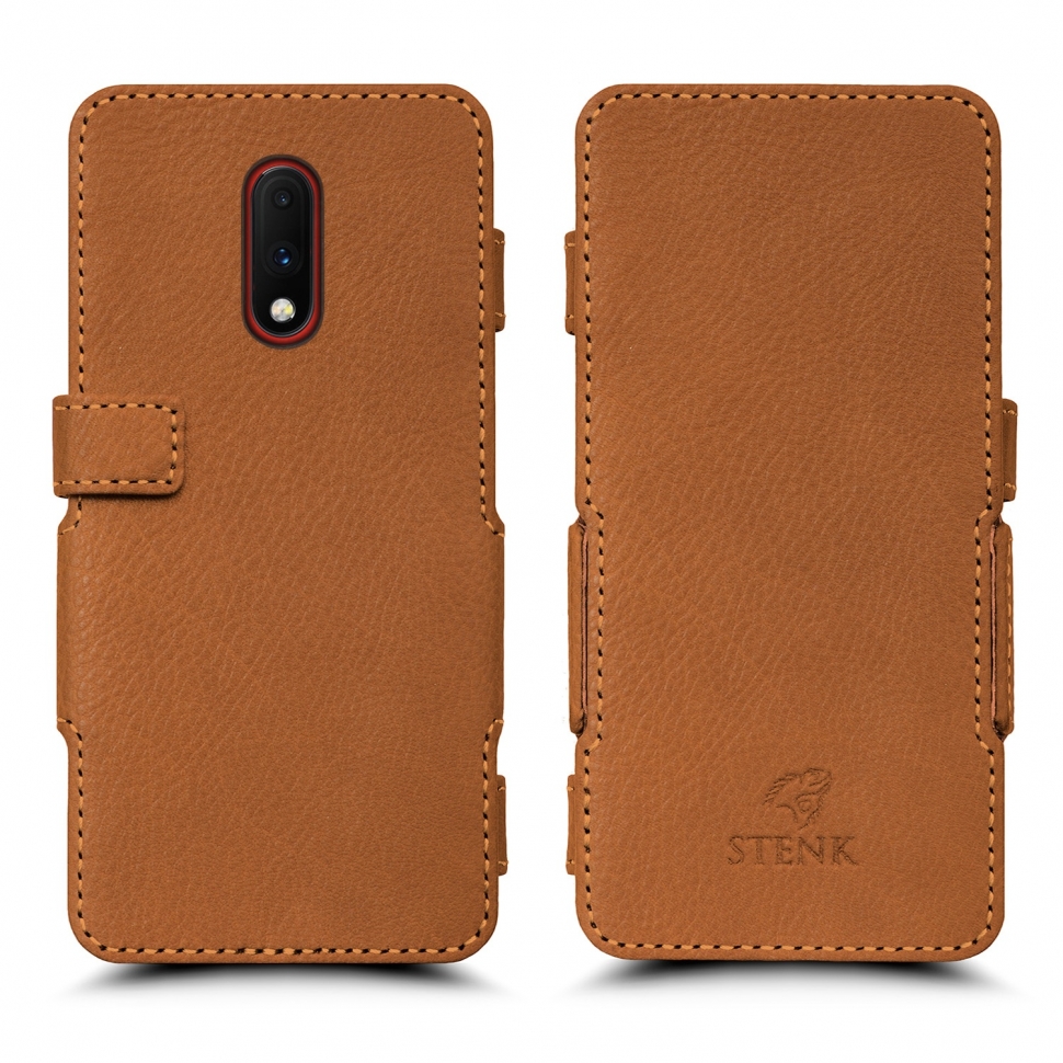 

Чехол книжка Stenk Prime для OnePlus 7 Camel