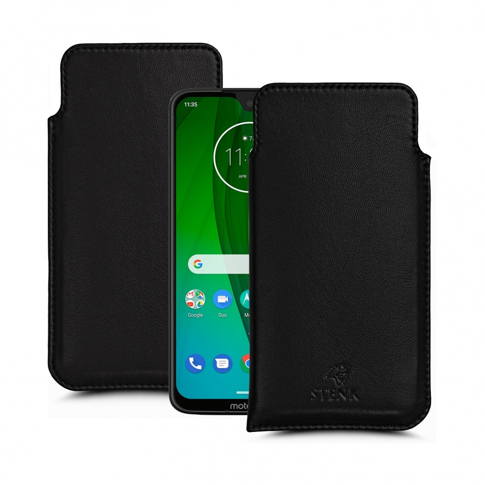 

Футляр Stenk Elegance для Motorola Moto G7 Plus Чёрный