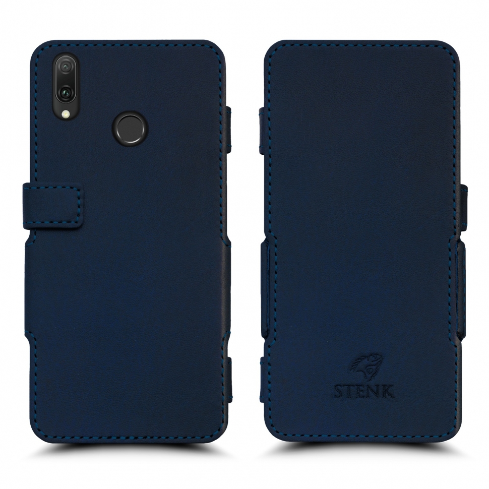

Чехол книжка Stenk Prime для Huawei Y9 (2019) Синий