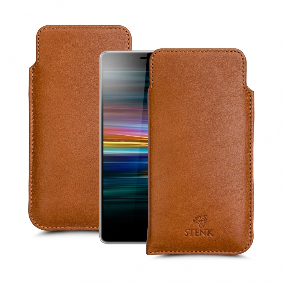 

Футляр Stenk Elegance для Sony Xperia L3 Camel