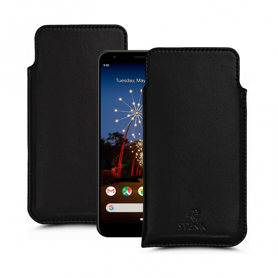 

Футляр Stenk Elegance для Google Pixel 3a Чёрный