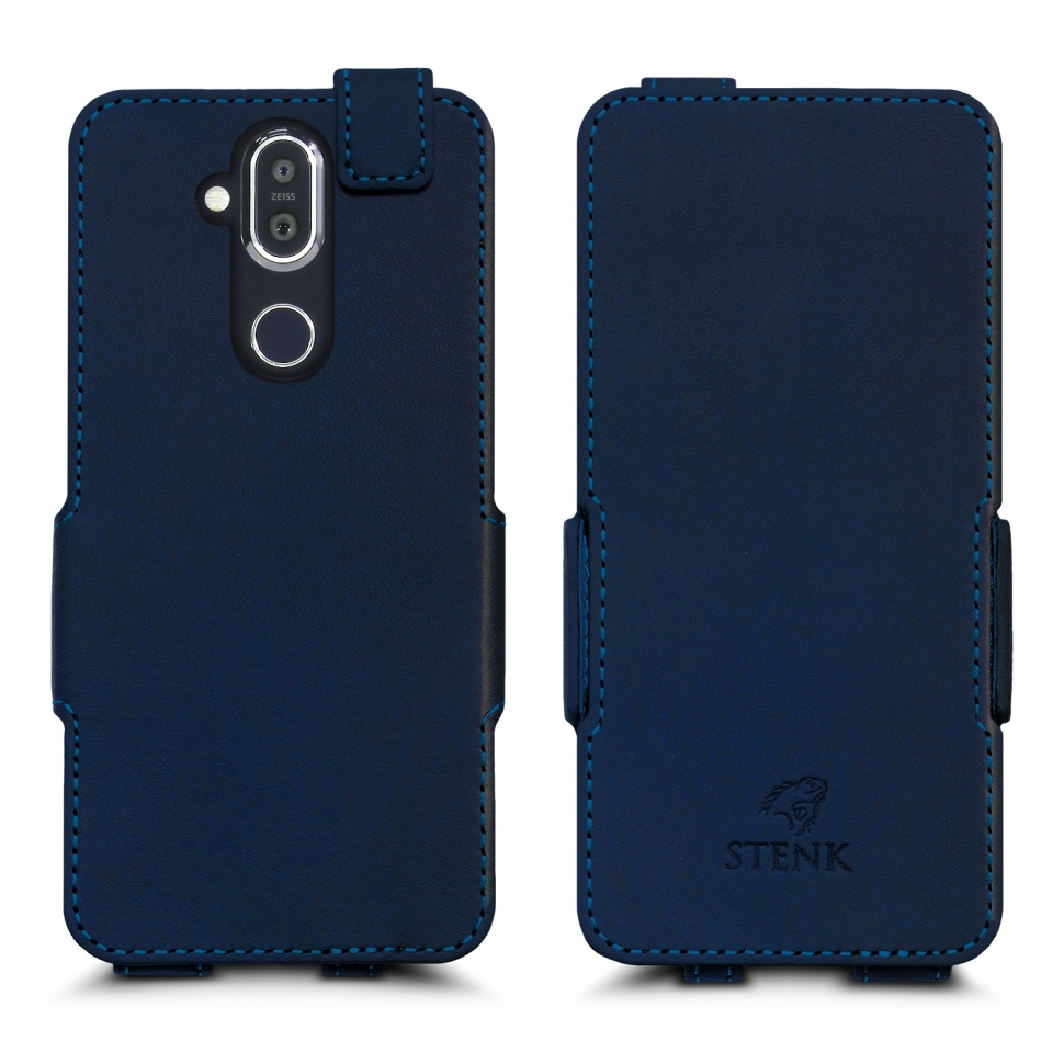 

Чехол флип Stenk Prime для Nokia 8.1 Синий