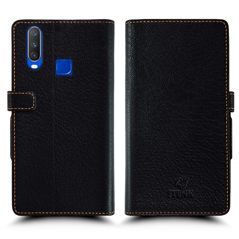 

Чехол книжка Stenk Wallet для Vivo Y15 Чёрный