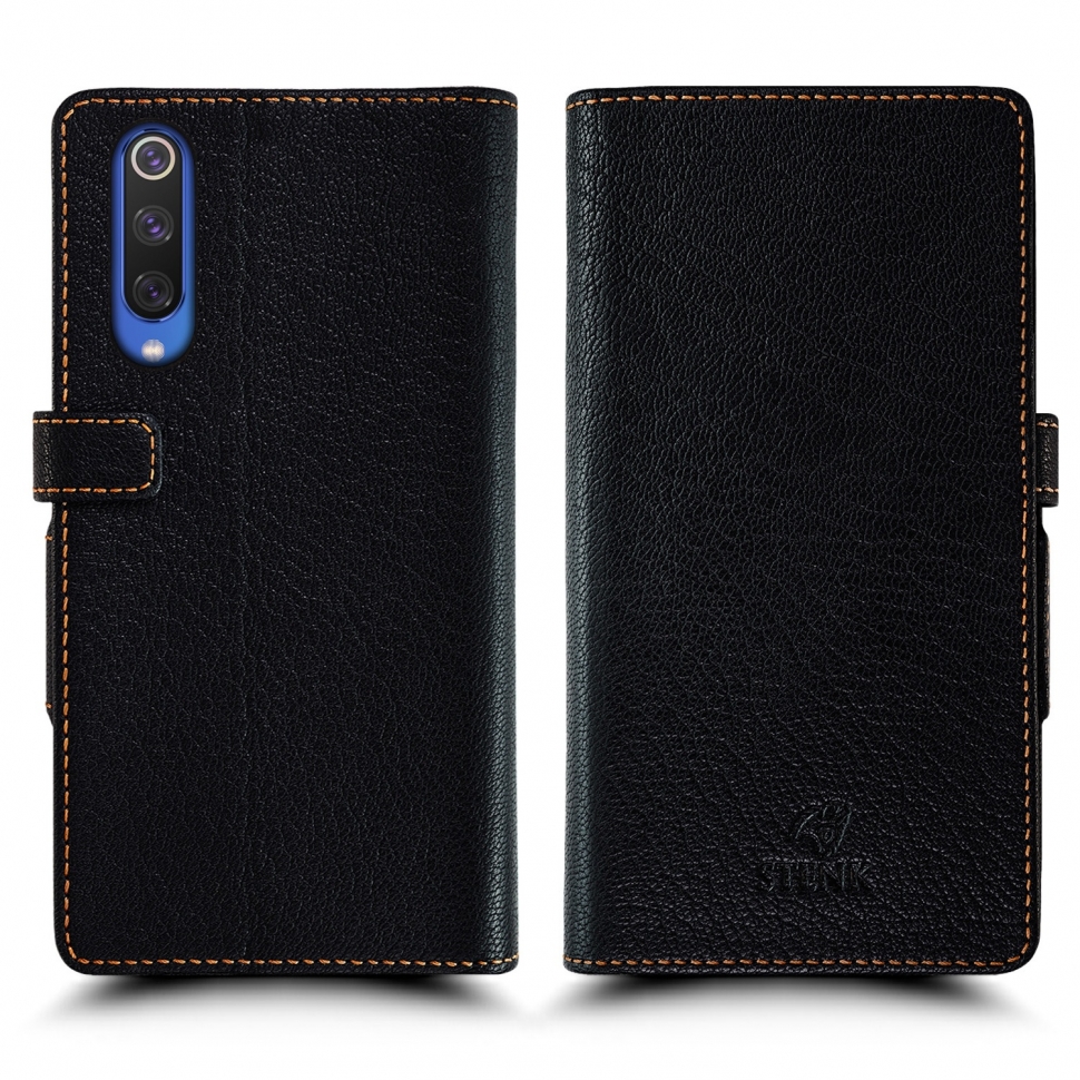 

Чехол книжка Stenk Wallet для Xiaomi Mi 9 Чёрный
