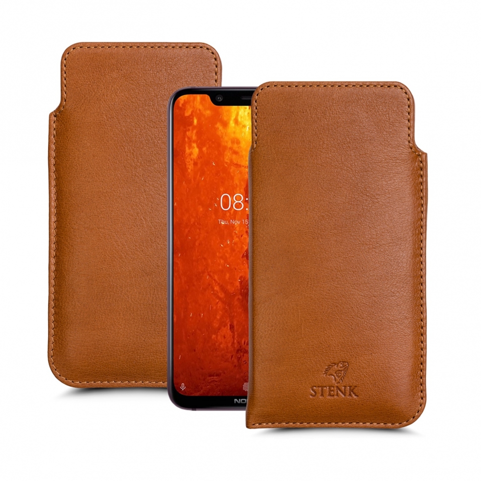 

Футляр Stenk Elegance для Nokia 8.1 Camel