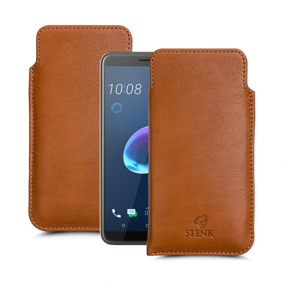 

Футляр Stenk Elegance для HTC Desire 12 Camel