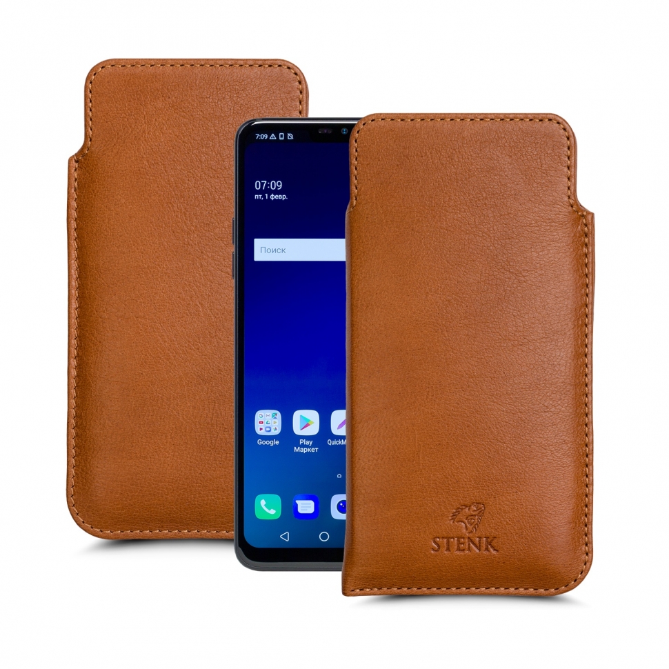 

Футляр Stenk Elegance для LG G7 Fit Camel