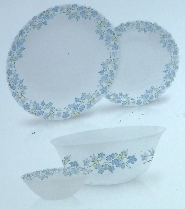 

Столовый сервиз Luminarc 19 предметов Fest Blue Garden Q0389