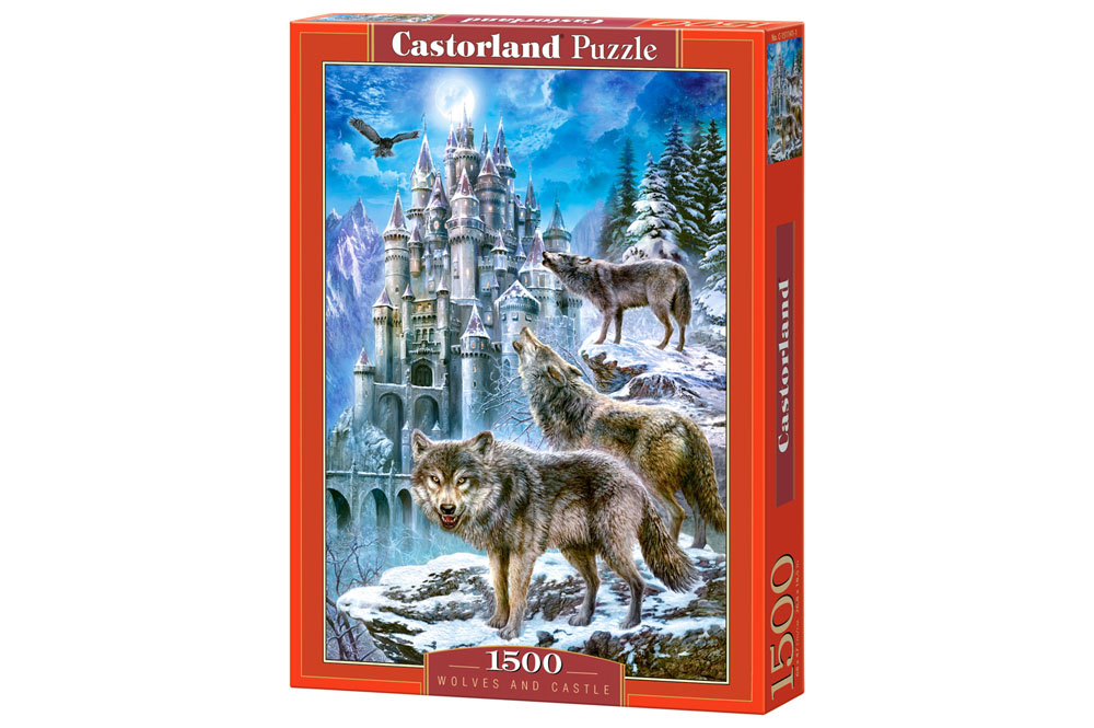 

Пазлы Волки и замок 1500 эл Castorland (C-151141) (21498)