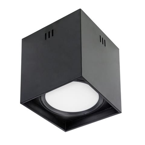 

Светильник накладной квадрат. Horoz Electric SANDRA-SQ10 10W 4200K черный