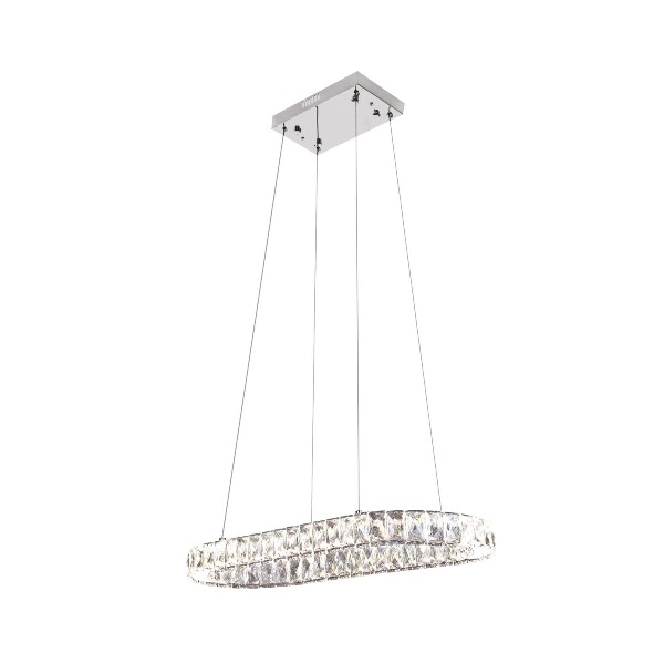 

Люстра LED Horoz Electric POLARIS 46W 4000K (хром)