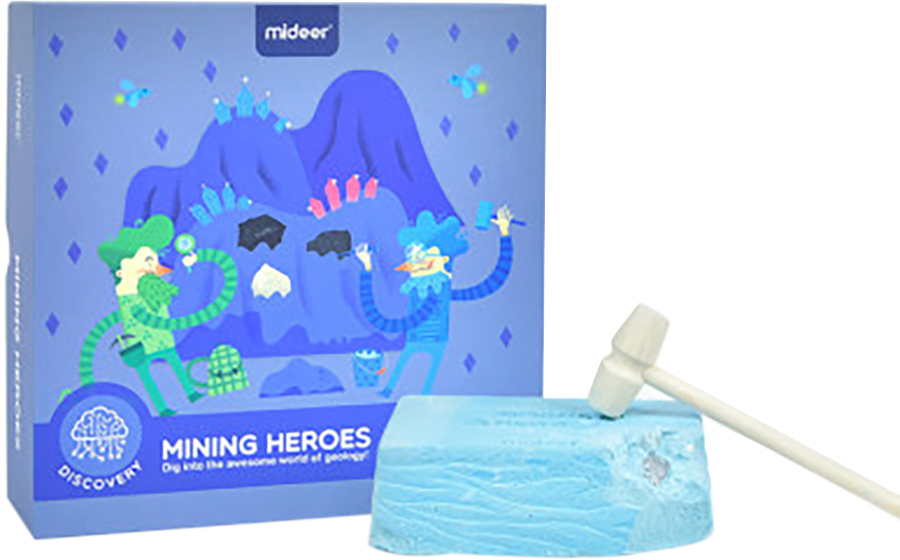 

Детский игровой набор MiDeer Юный археолог Драгоценные камни (MD0127)