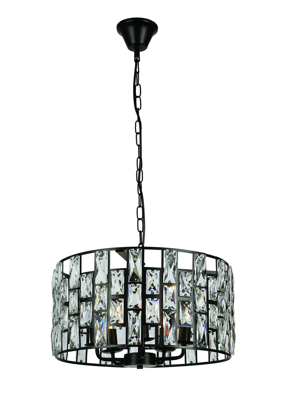 

Люстра подвесная Levistella 756PRD0030-5 BK (53878)