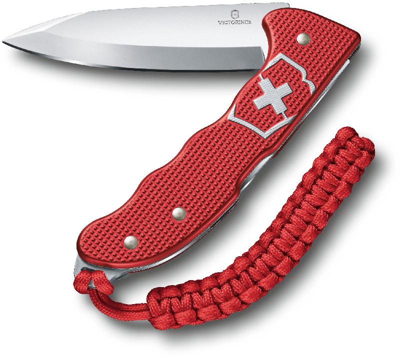 

Складной нож HUNTER PRO 136мм/4функ/рифл.крас /lock/клип/паракорд Victorinox Vx09415.20