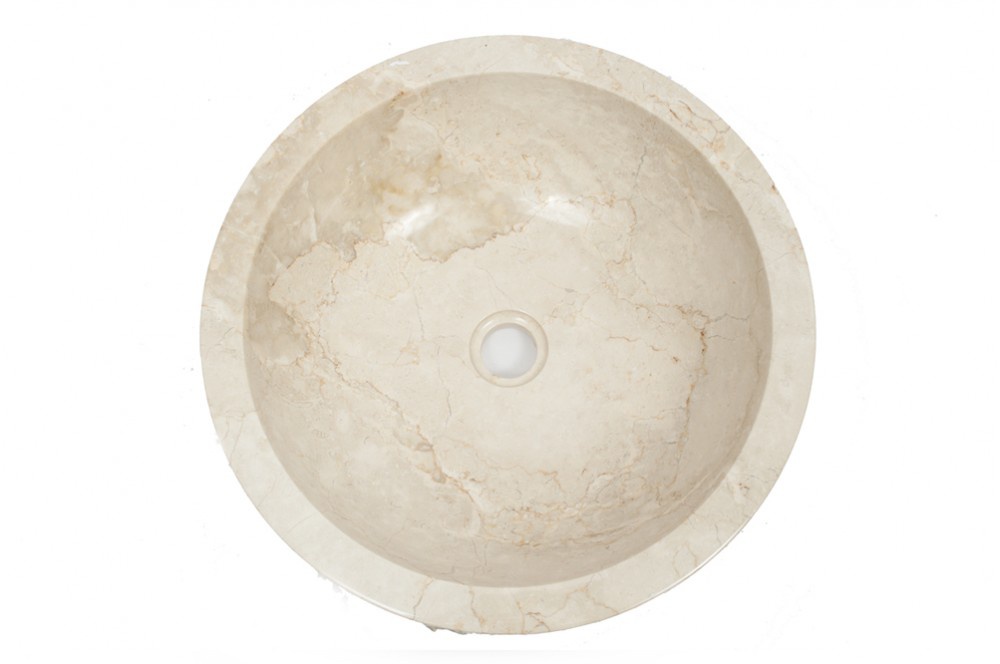 

Умивальник з каменю CREAM Industar s23-084-1 45 см Круглий