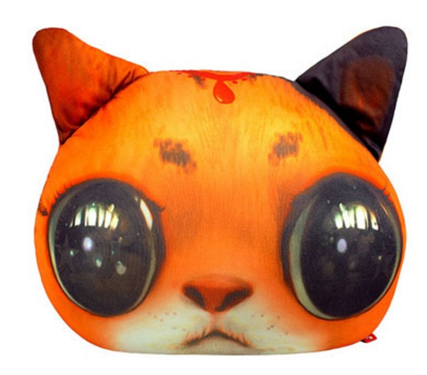 

Игрушка-антистресс Кот Глазастик, рыжий 40 см., Danko Toys