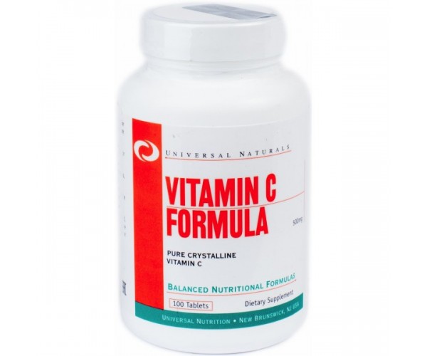 

Витамины Universal Nutrition Vitamin C Formula 100 таблеток (916702)