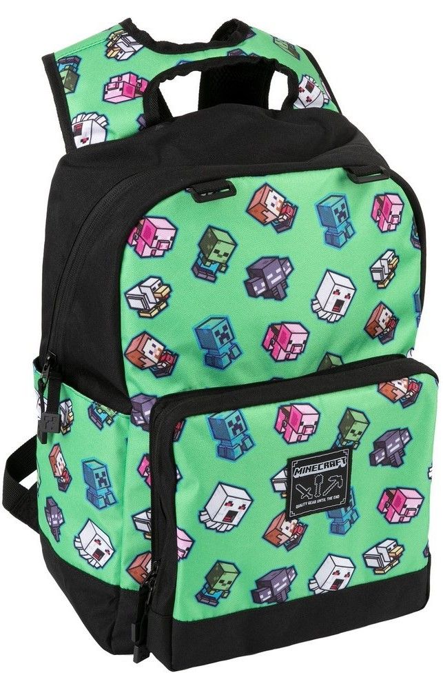 

Рюкзак JINX Minecraft 17” Mini Mobs Cluster Backpack