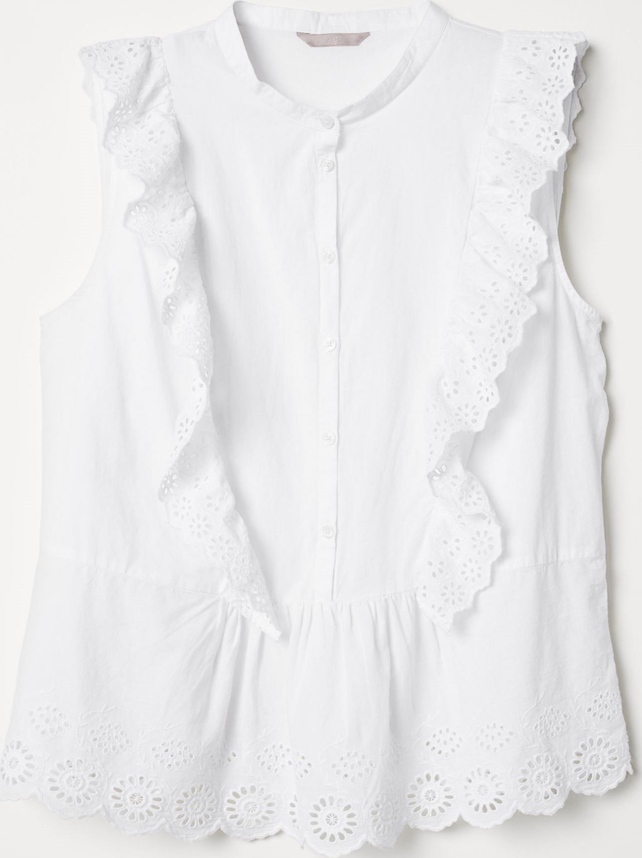 

Блузка H&M 0667928-8 44 Белая